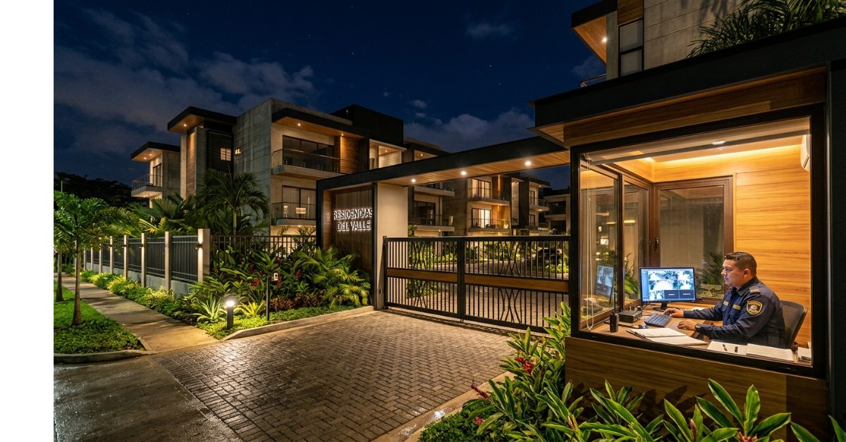 Seguridad para condominios en Costa Rica: costos reales, riesgos legales y el modelo que más conviene a su junta directiva